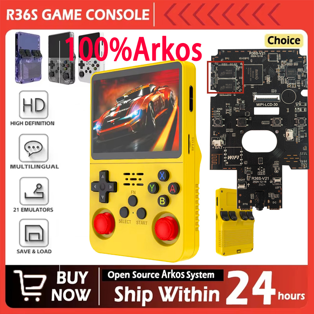 R36S New 100% Arkos System Ret - đánh giá và giá Retro Gaming Kiosk