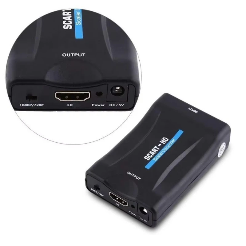 USB Powered SCART to HD Conver - đánh giá và giá Scart To Hdmi