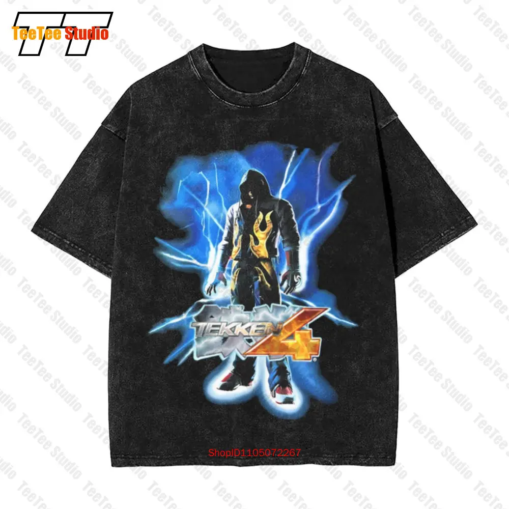 Vintage Tekken 4 Namco Promo A - đánh giá và giá Retro Gaming T Shirt