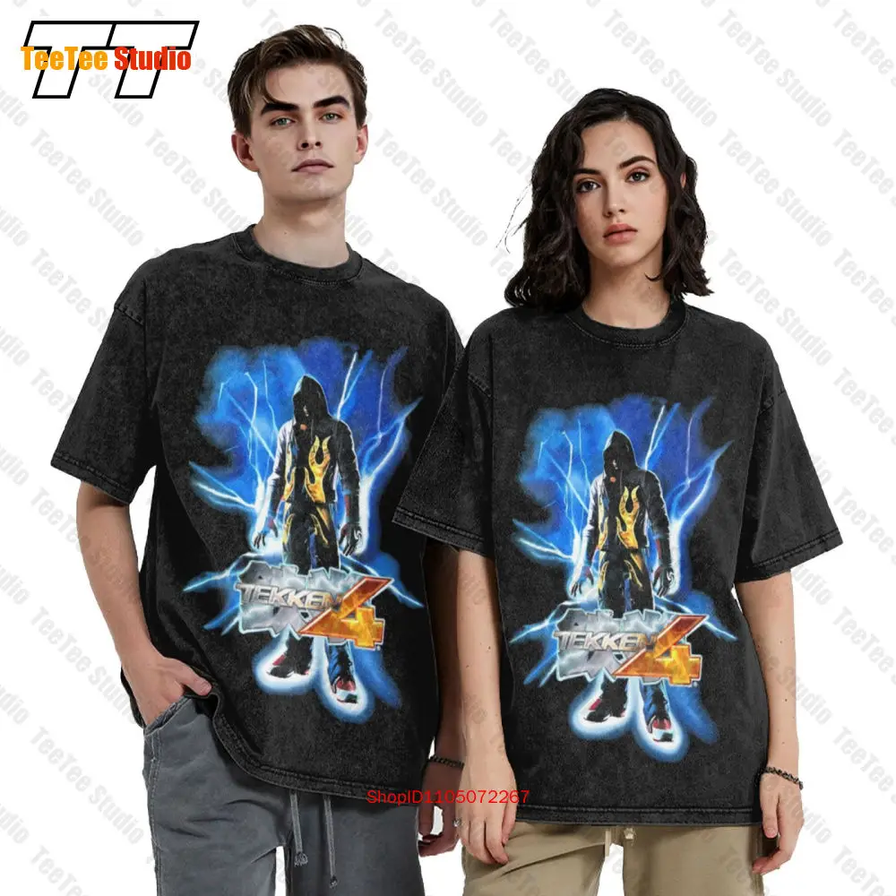Vintage Tekken 4 Namco Promo A - đánh giá và giá Retro Gaming T Shirt